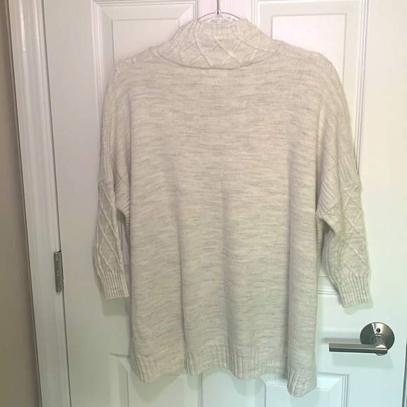 Mer sea Cozy Cream Cable Knit Sweater - Picture 4 of 9